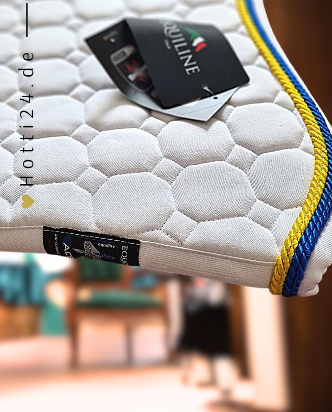 EQUILINE »Dressurschabracke Octagon White
