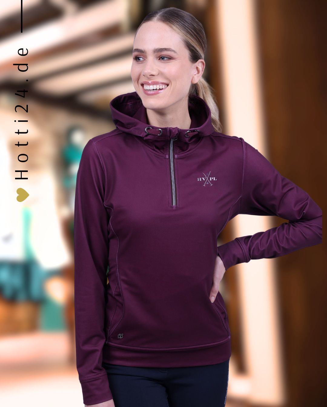 HV Polo »Hoodie HVPLynne Dark Berry