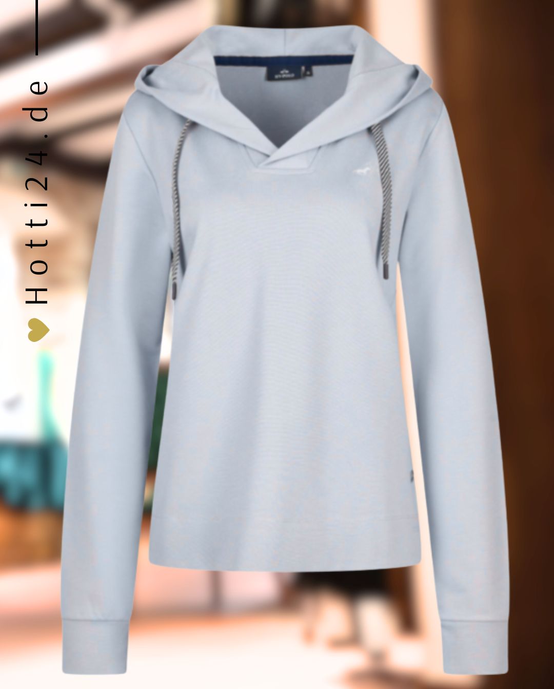 HV Polo »Hoodie HVPPaulina Pearl Grey
