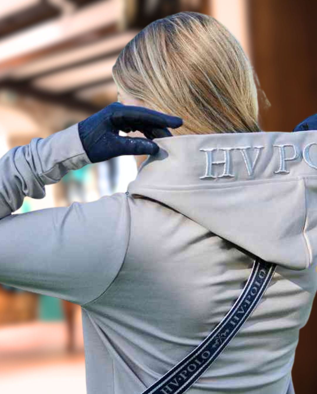 HV Polo »Hoodie HVPPaulina Pearl Grey