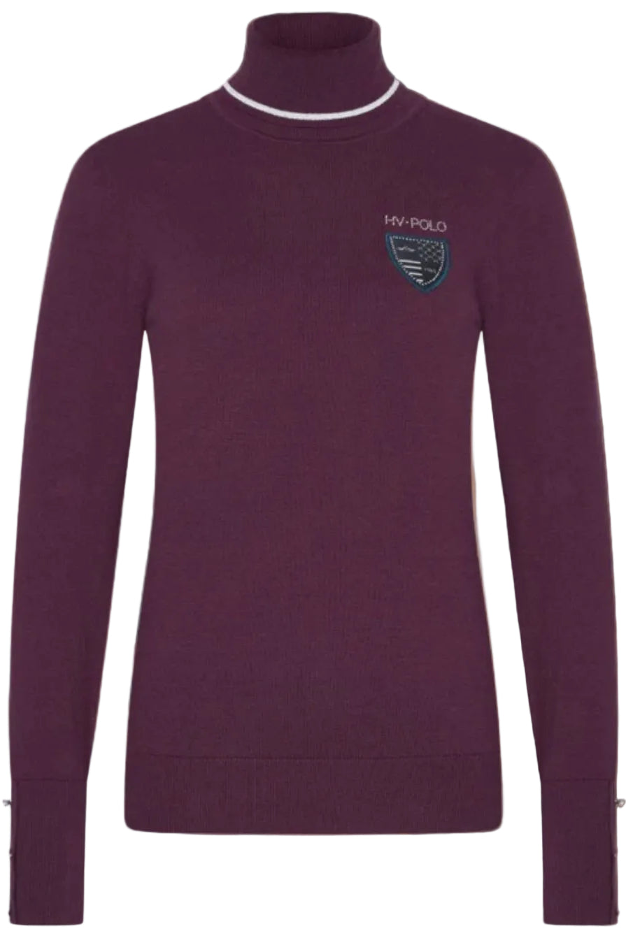 HV Polo Pullover HVPMable Dark Berry