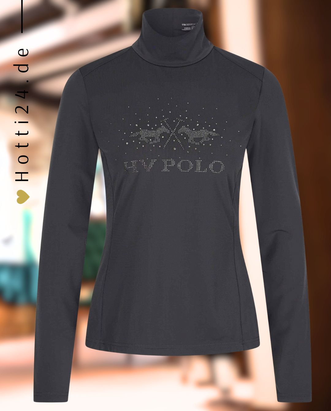 HV Polo »Sweatshirt HVPDesray Zinc Grey