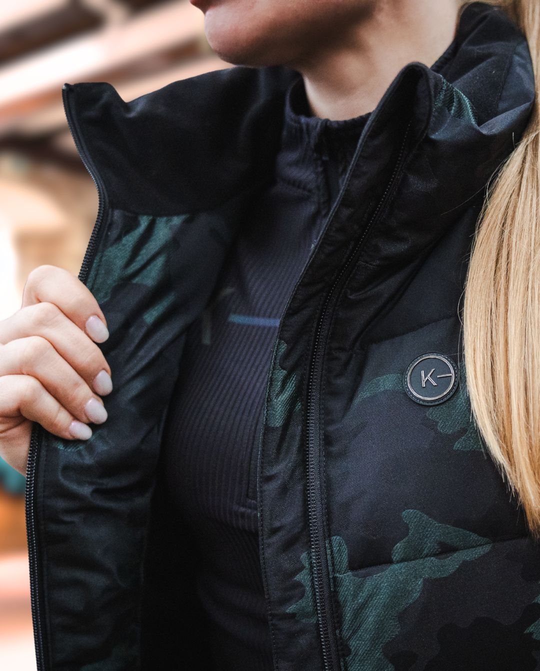 Kingsland »Weste KLGracy Green Ponderros