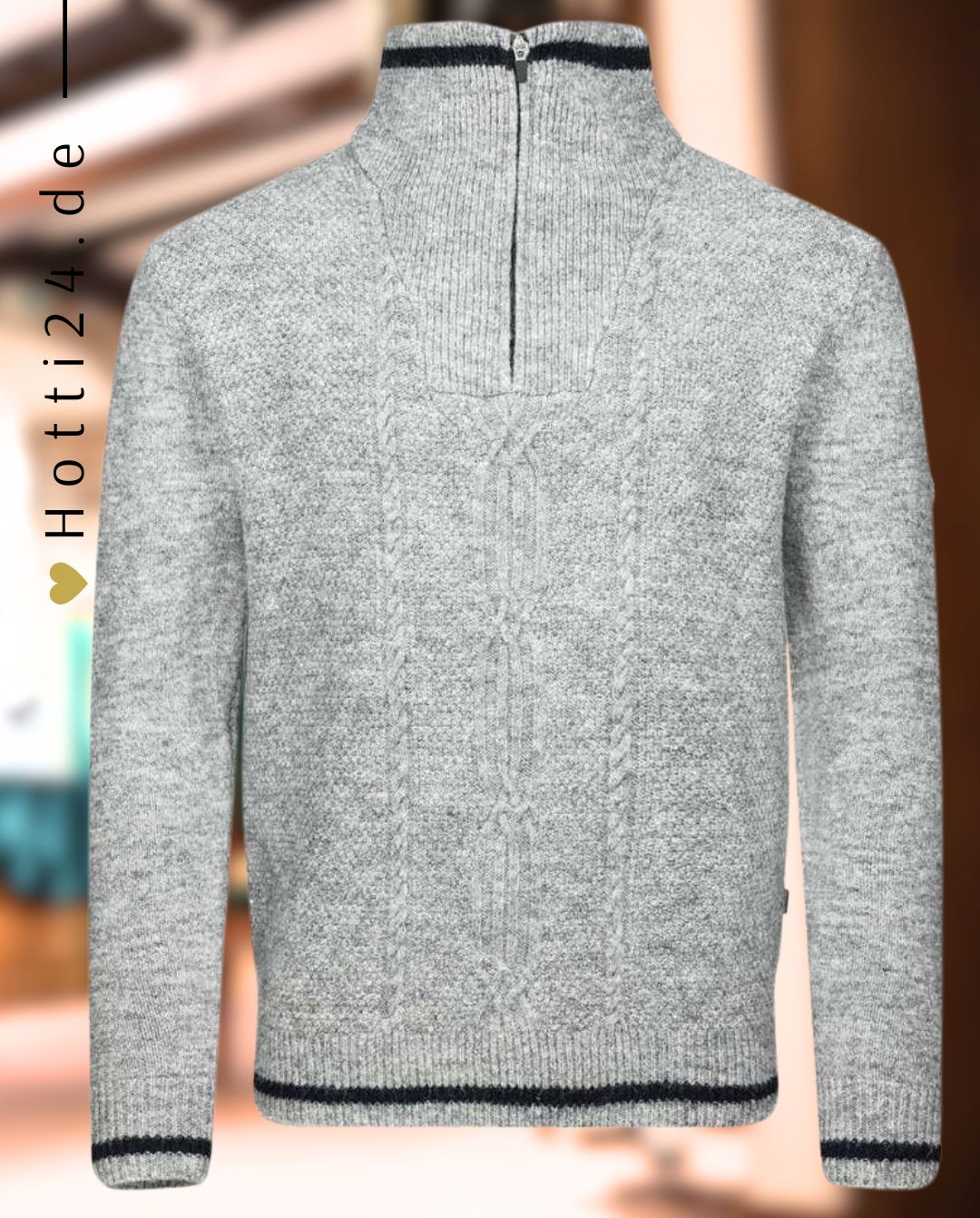 KINGSLAND »Pullover Griffi Dark Grey