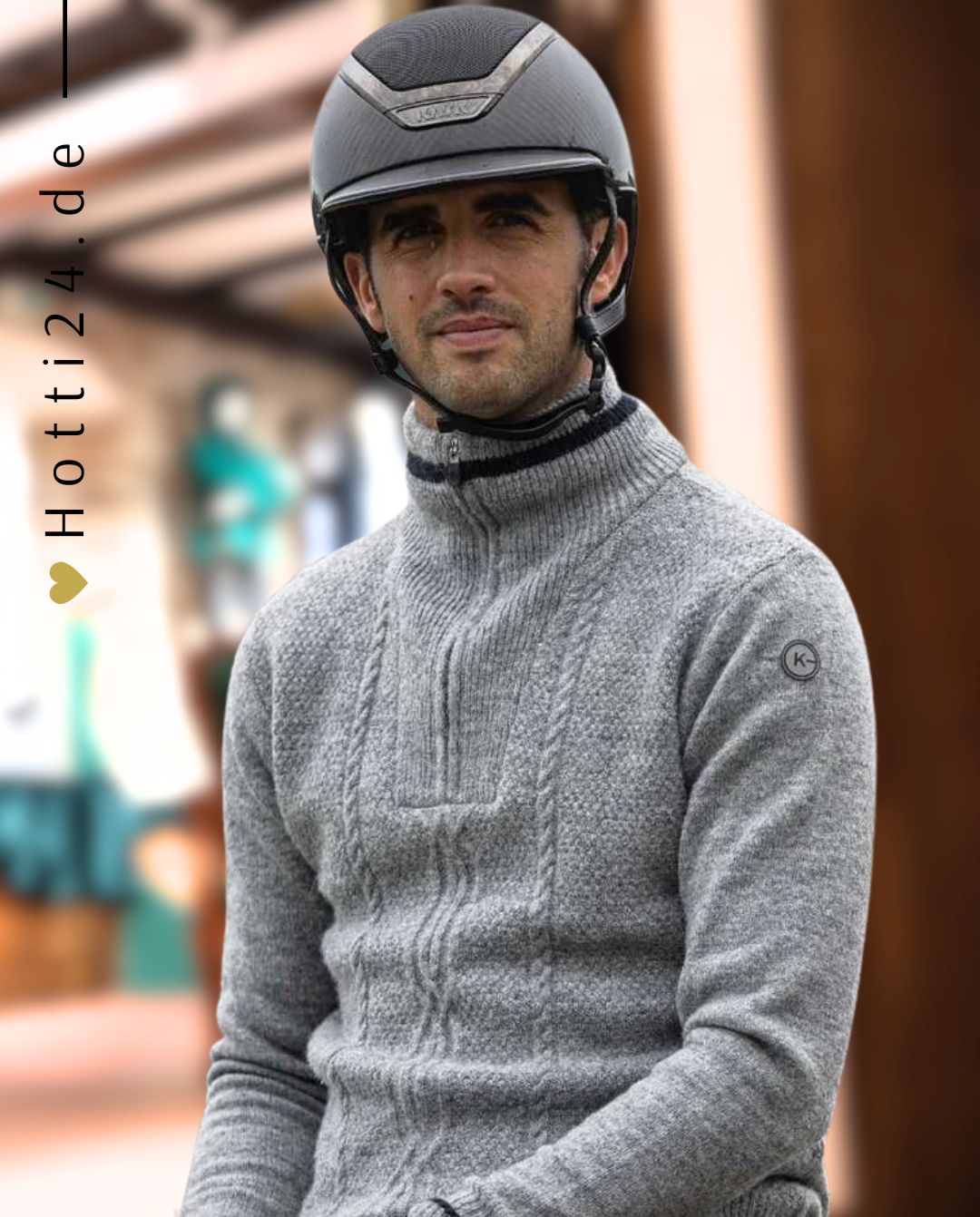 KINGSLAND »Pullover Griffi Dark Grey