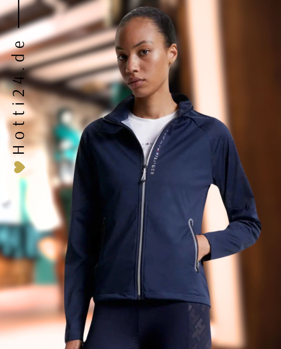Tommy Hilfiger Equestrian »Trainingsjacke Zurich Desert Sky