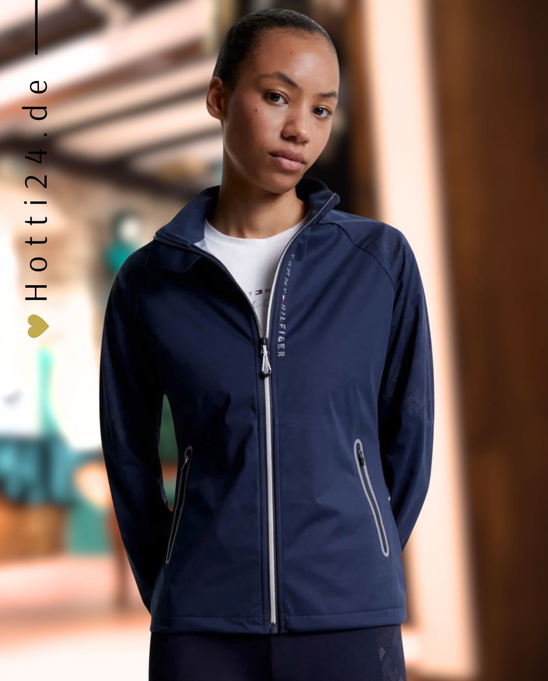 Tommy Hilfiger Equestrian »Trainingsjacke Zurich Desert Sky
