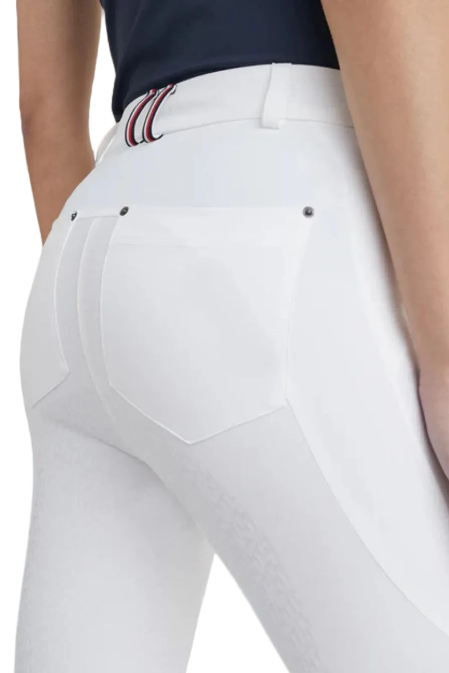 Tommy Hilfiger Equestrian Reithose Style FullGrip White