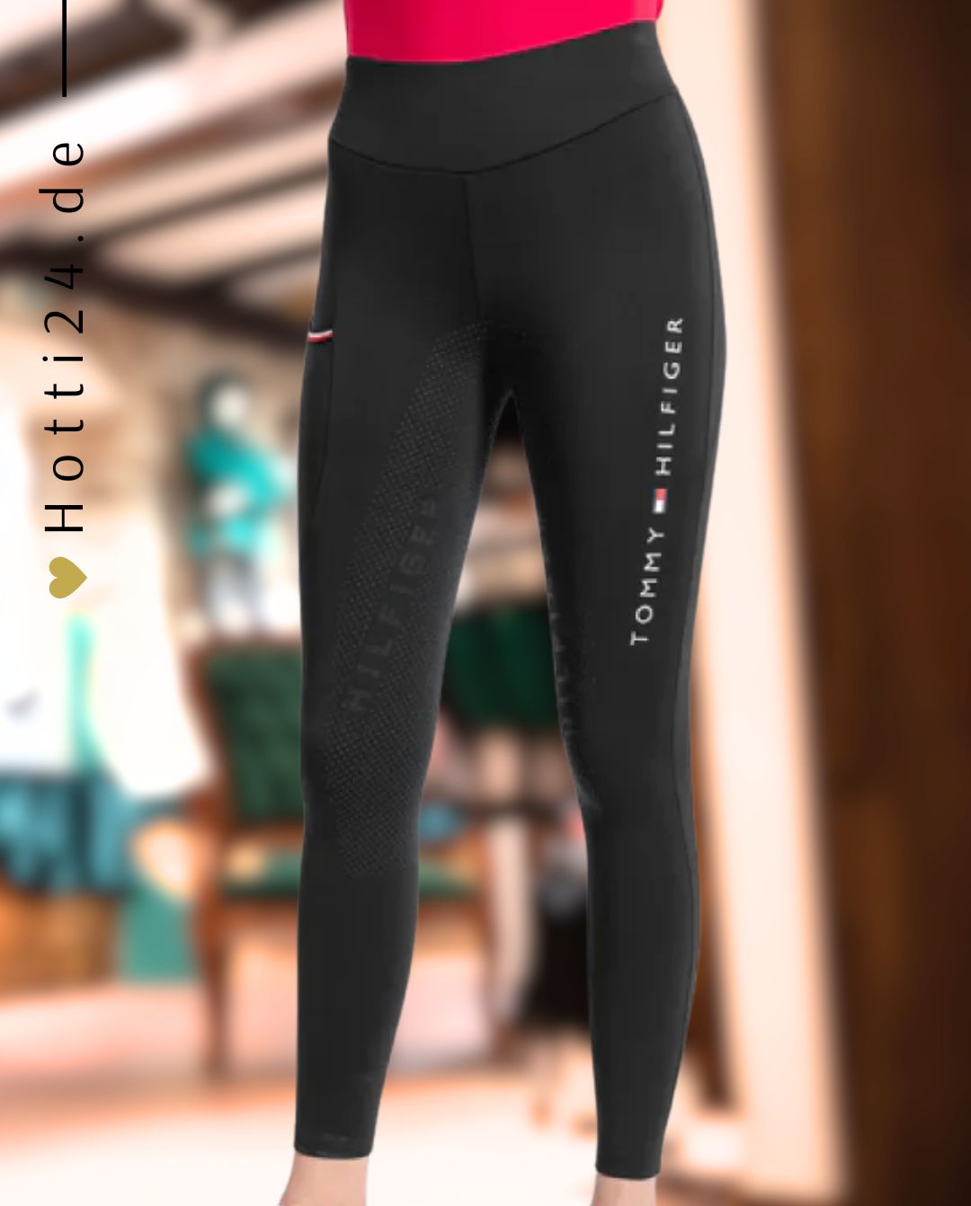 Tommy Hilfiger Equestrian »Reitleggings Elmira FullGrip Black