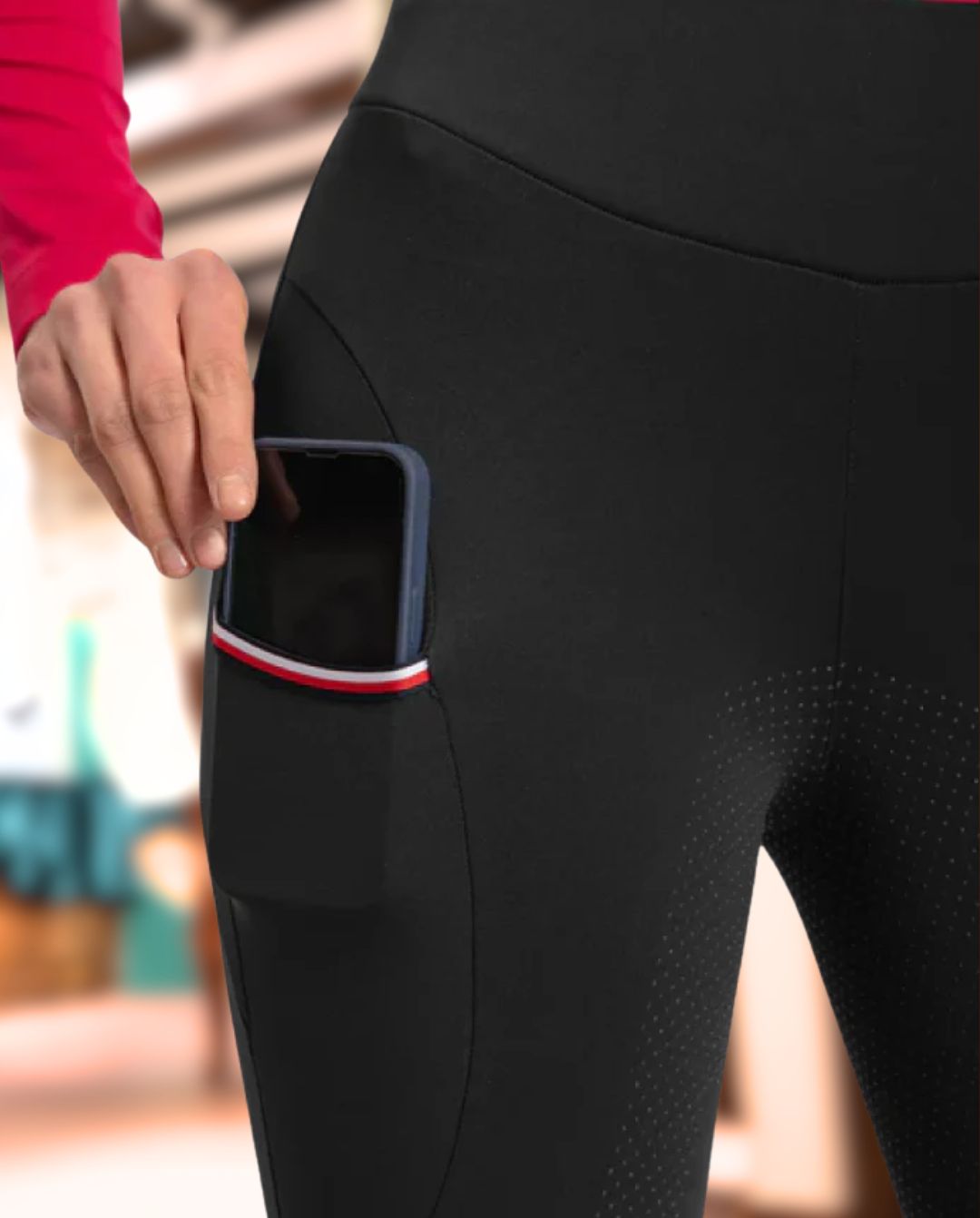 Tommy Hilfiger Equestrian »Reitleggings Elmira FullGrip Black