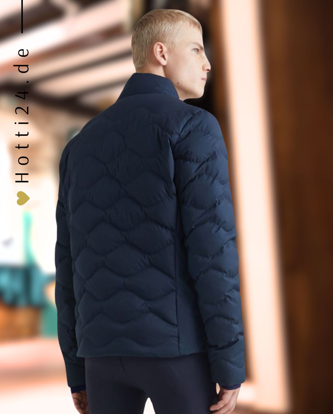 Tommy Hilfiger Equestrian »Pufferjacke Daunen Desert Sky