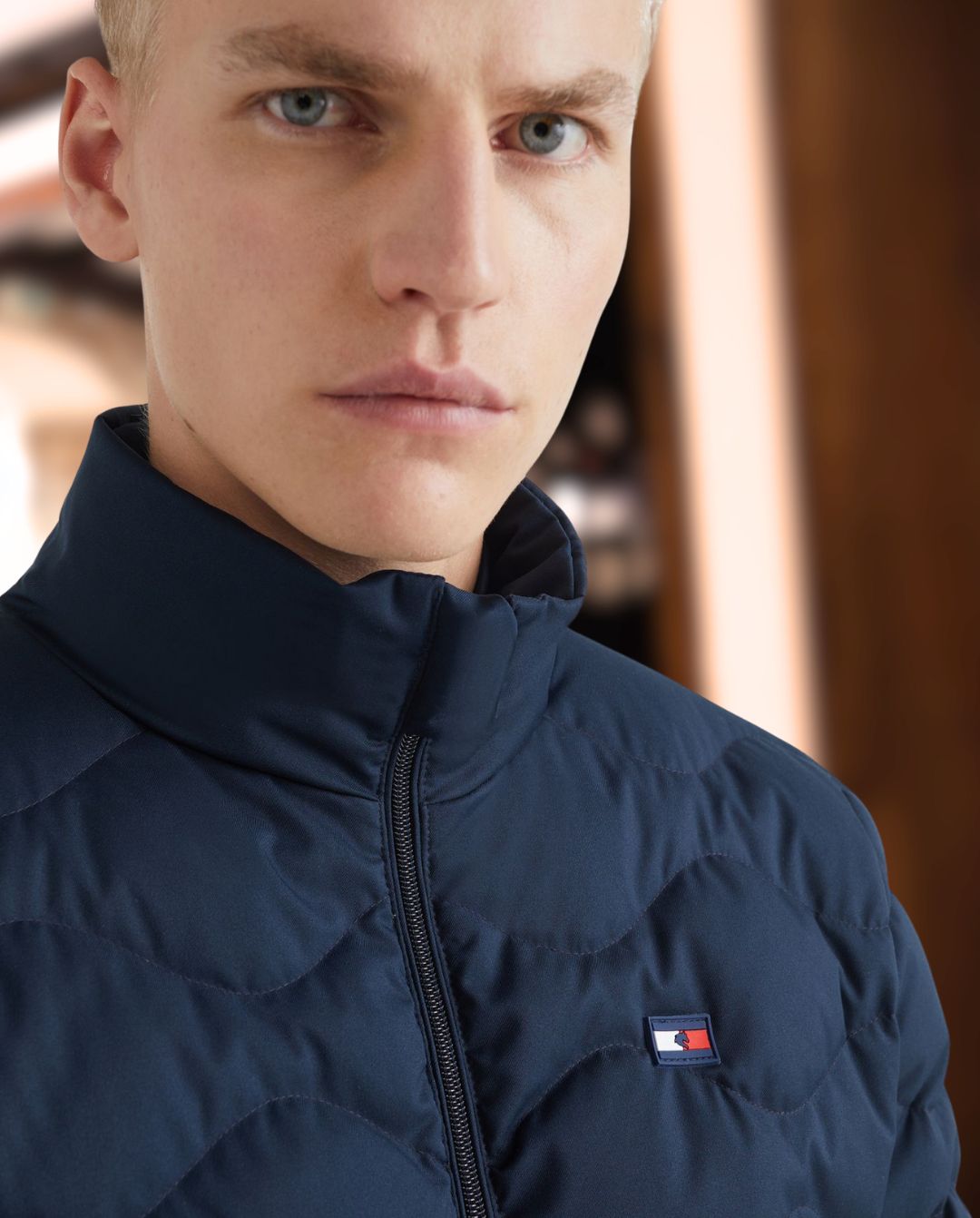 Tommy Hilfiger Equestrian »Pufferjacke Daunen Desert Sky