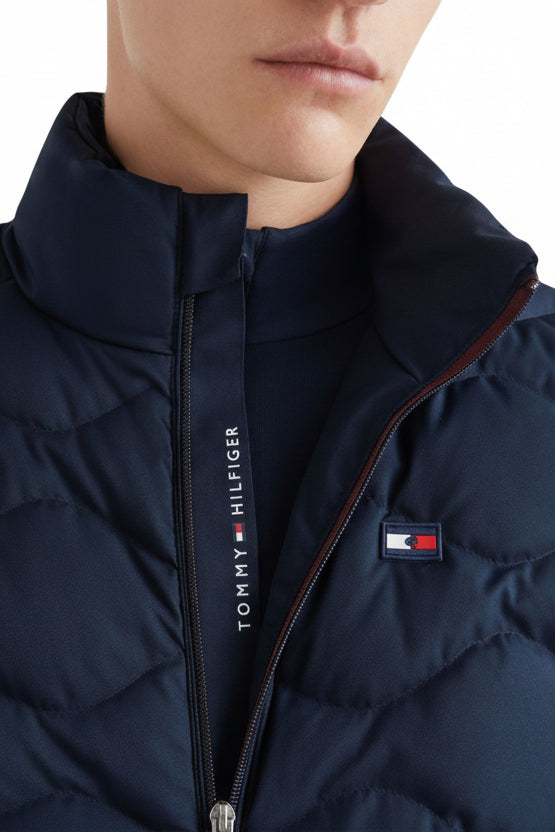 Tommy Hilfiger Equestrian Down Vest Desert Sky