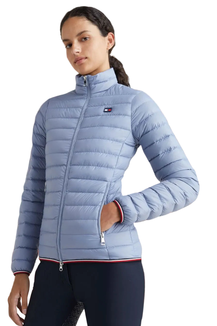 Tommy Hilfiger Equestrian Down Puffer Jacket Moonstone