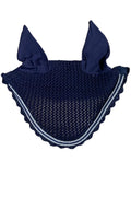 Schwarze Equestrian Fliegenhaube Navy