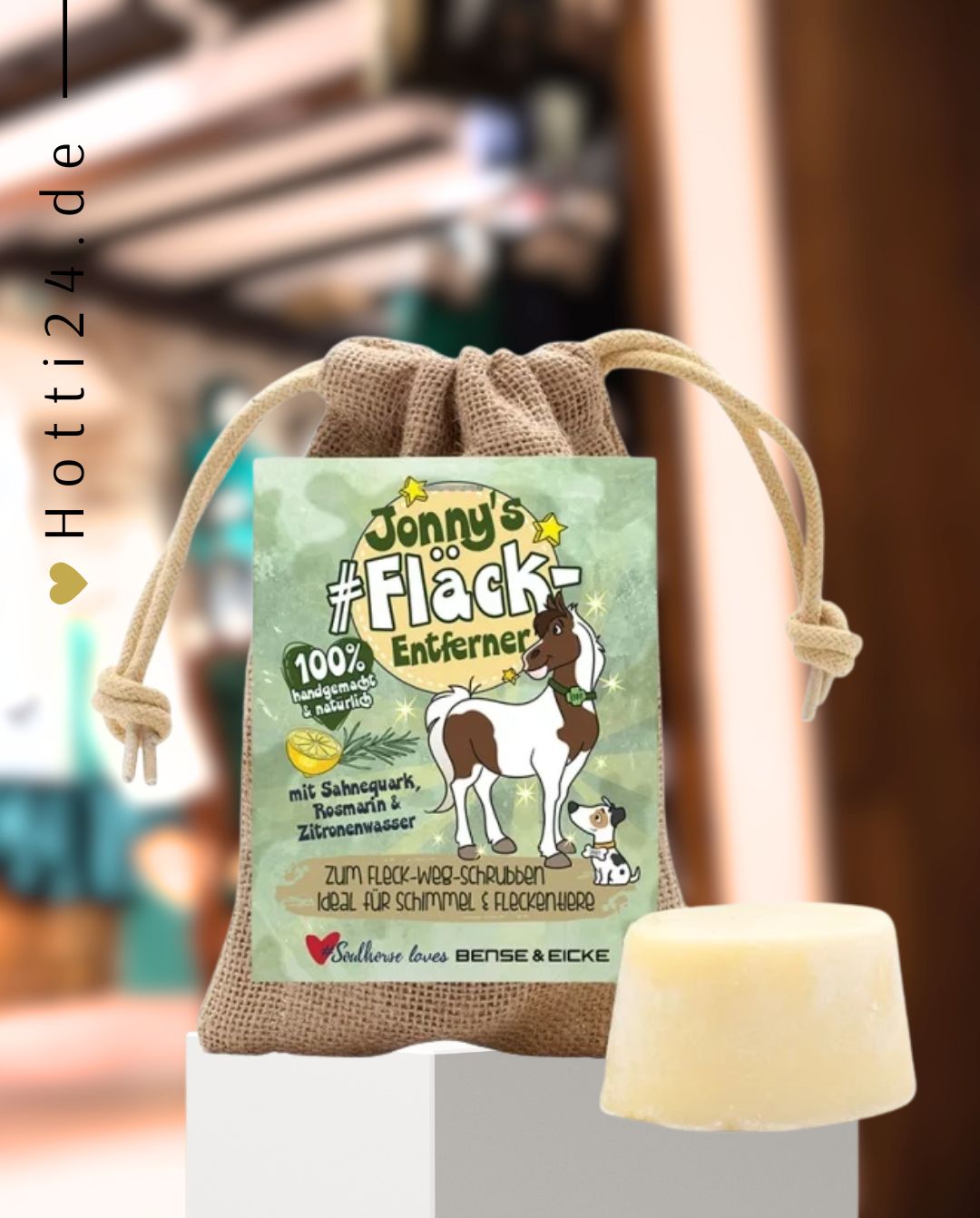 SOULHORSE »Seife Jonny’s Fläckentferner im Jutesack 100g