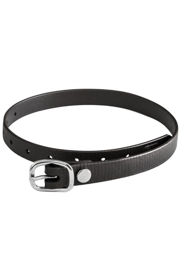 sprenger-sporenriemen-45-cm-biothane_-schwarz-schnalle-silber