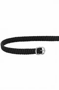 Sprenger Sporenriemen 45 cm Schwarz/Silber