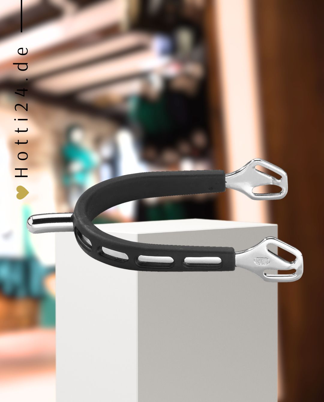 SPRENGER »ULTRA fit EXTRA GRIP Sporen abgerundet 25mm Edelstahl