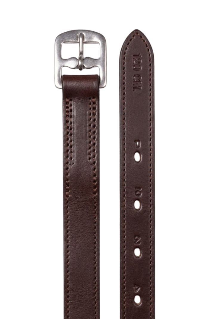 Star Steigbügelriemen 25 mm Braun