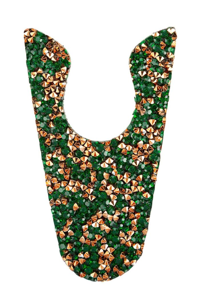 Suedwind Nova Kids Fun Fine Crystal Patch Grün / Rosegold