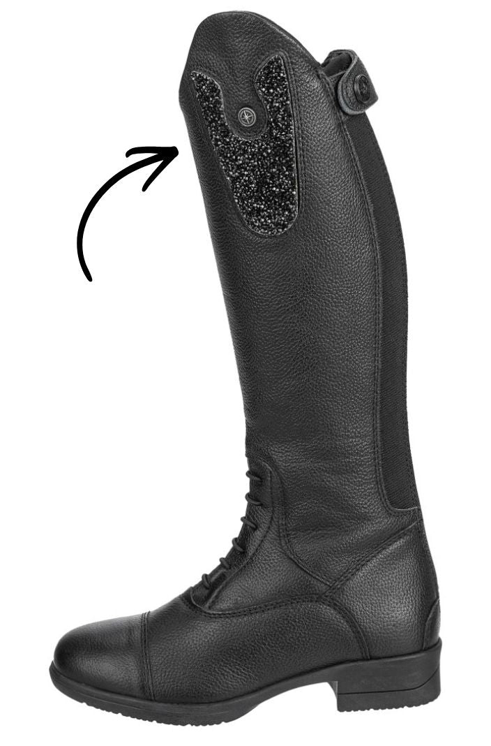 Suedwind "Patches Black Glitter