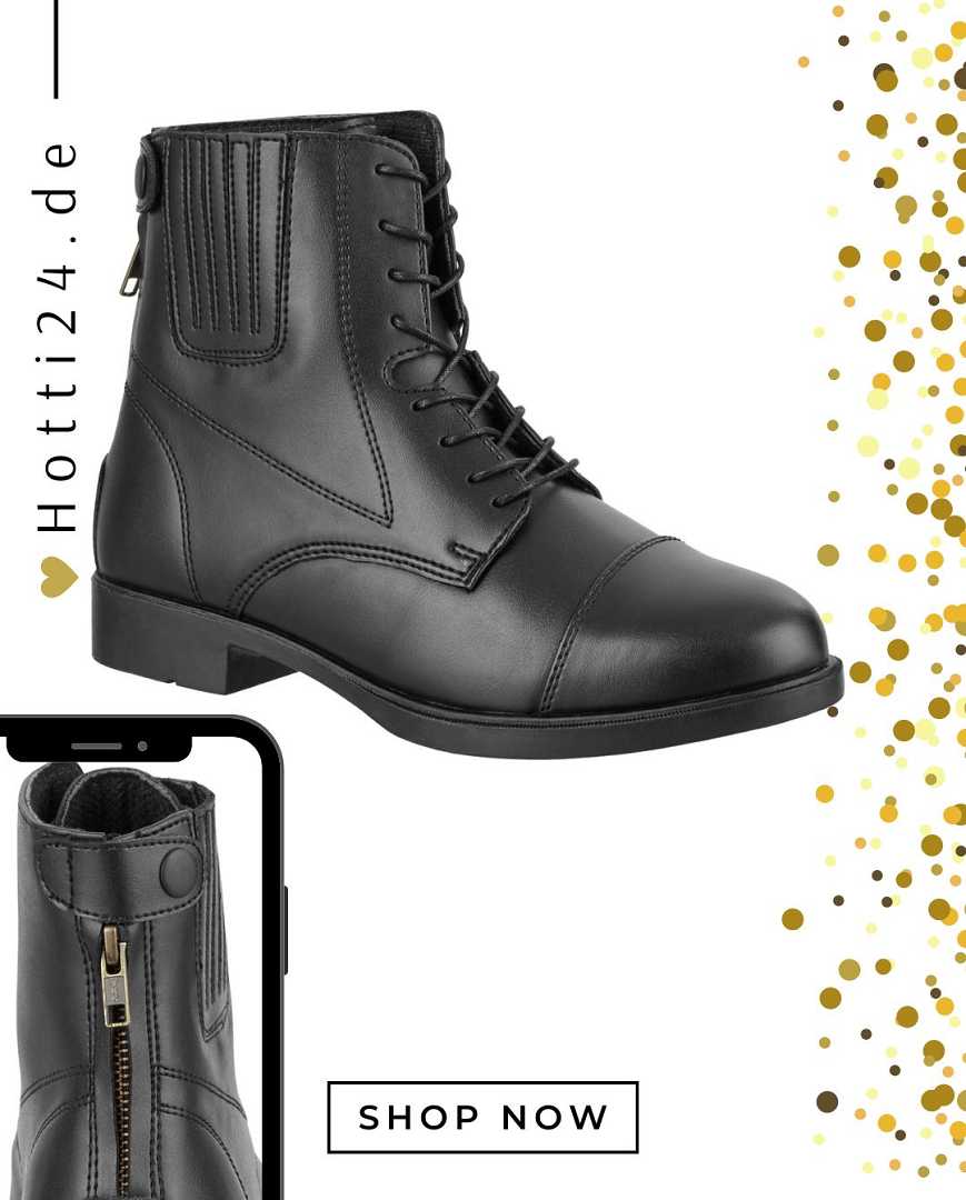 suedwind reitstiefelette contrace bz ynthetic back zip lace 1016001010 schwarz