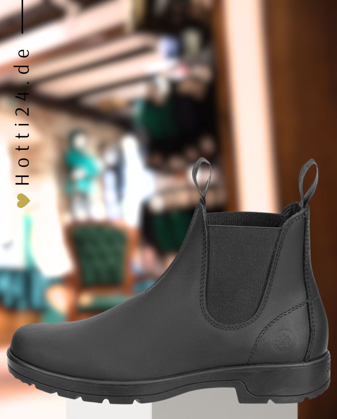 Suedwind »Stallstiefel Reitstiefeletten 1888 Australian Classic Eco Black