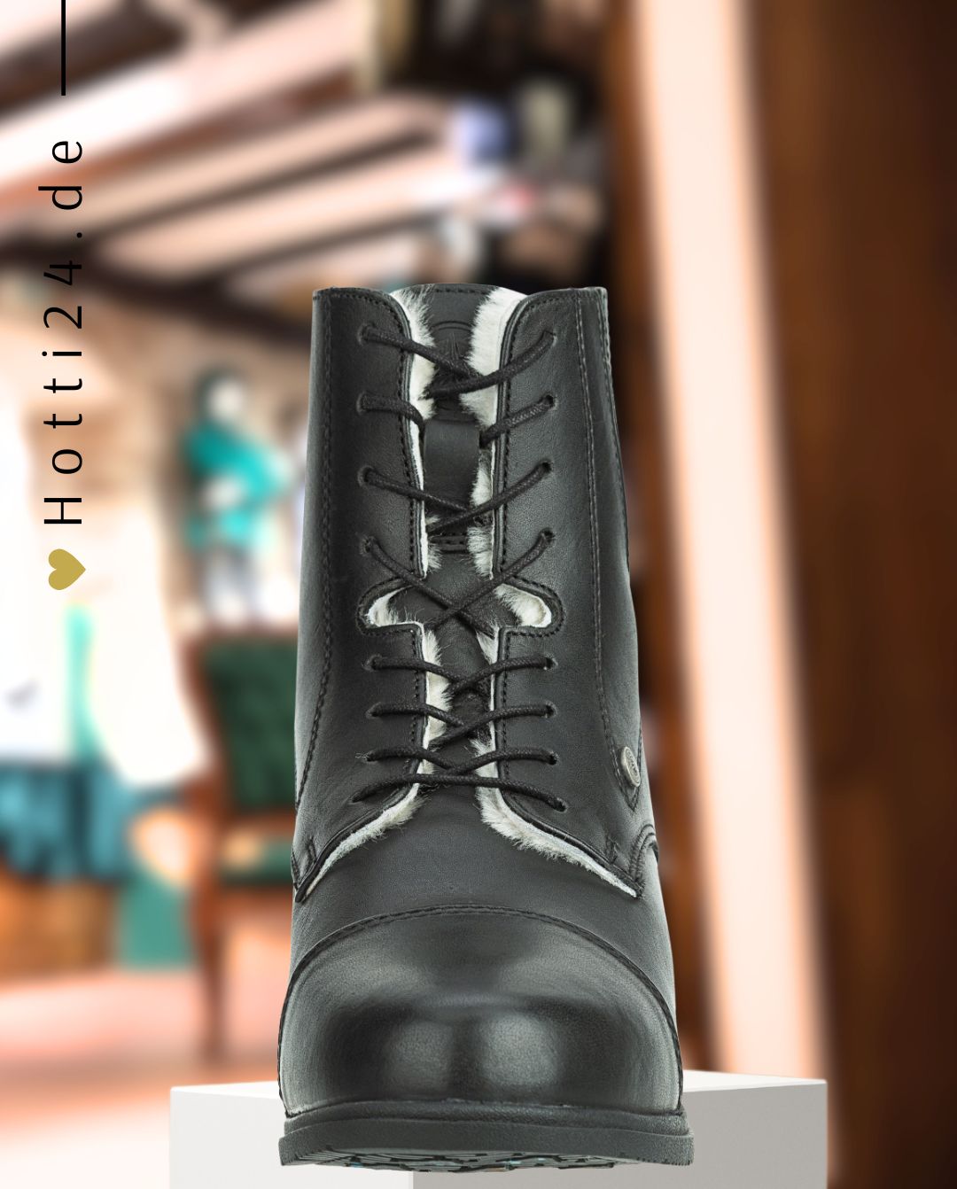 SUEDWIND »Stiefeletten Icelock Merino BZ Lace Black