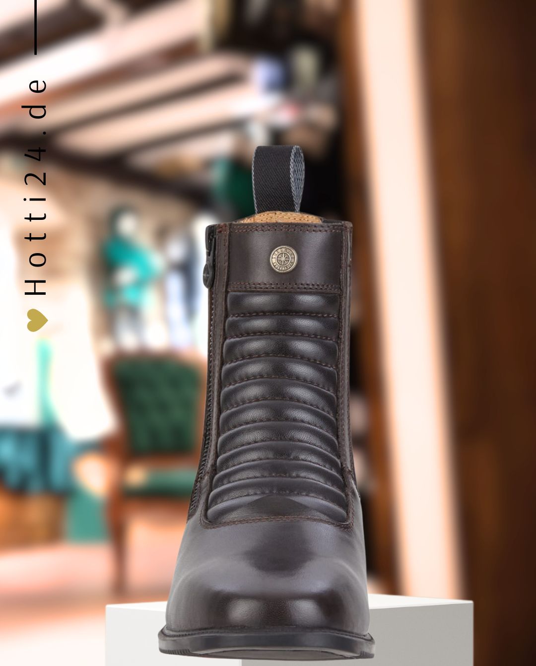 SUEDWIND »Stiefeletten Legacy Milano | Side Zip Brown