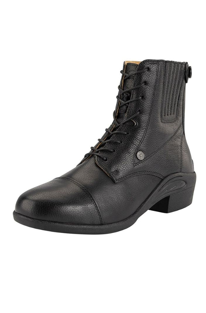 Suedwind Unisex Reitstiefeletten Ultima Bz Lace Soft | Back Zip Lace Schwarz