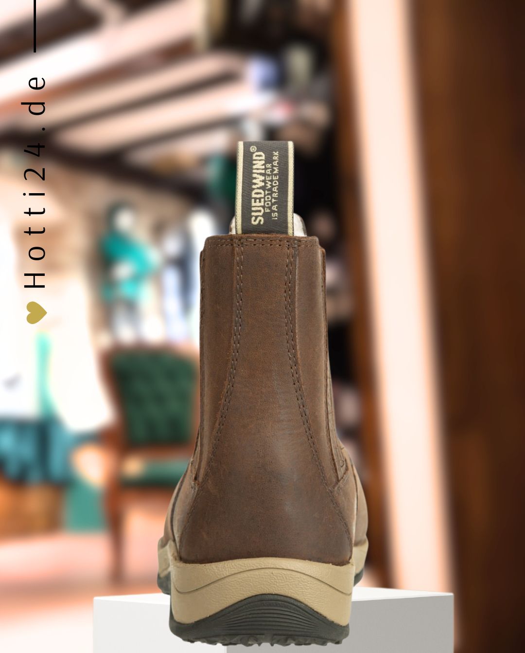 Suedwind »Stallschuhe Reitstiefeletten Field FZ Merino Gripftx Brown