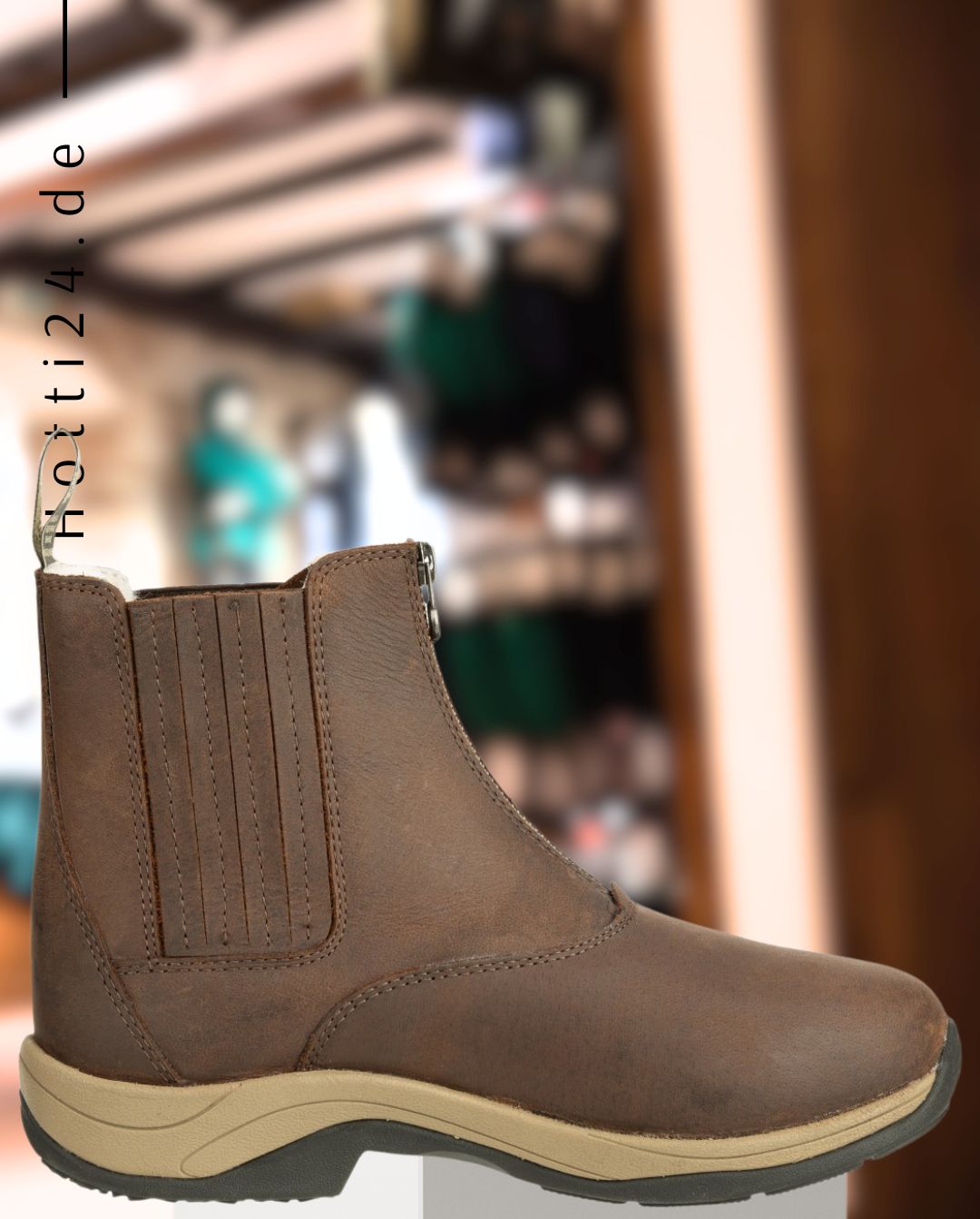 Suedwind »Stallschuhe Reitstiefeletten Field FZ Merino Gripftx Brown