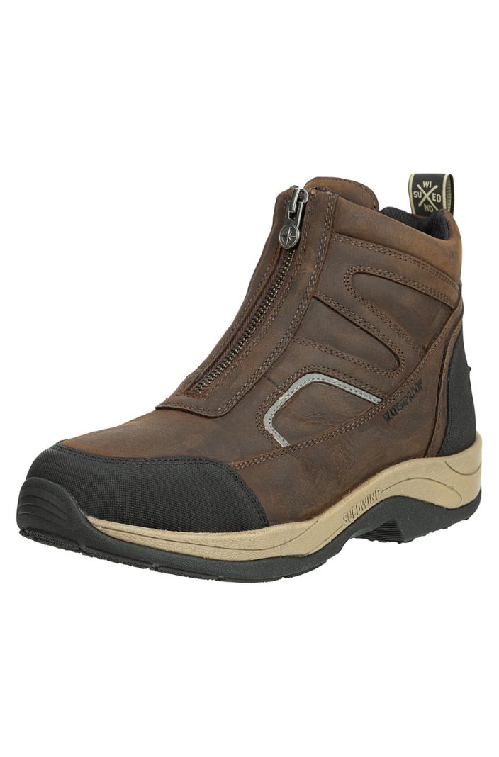 Suedwind Unisex Stiefelette, Stallschuhe Field FZ GripFTX Chocolate