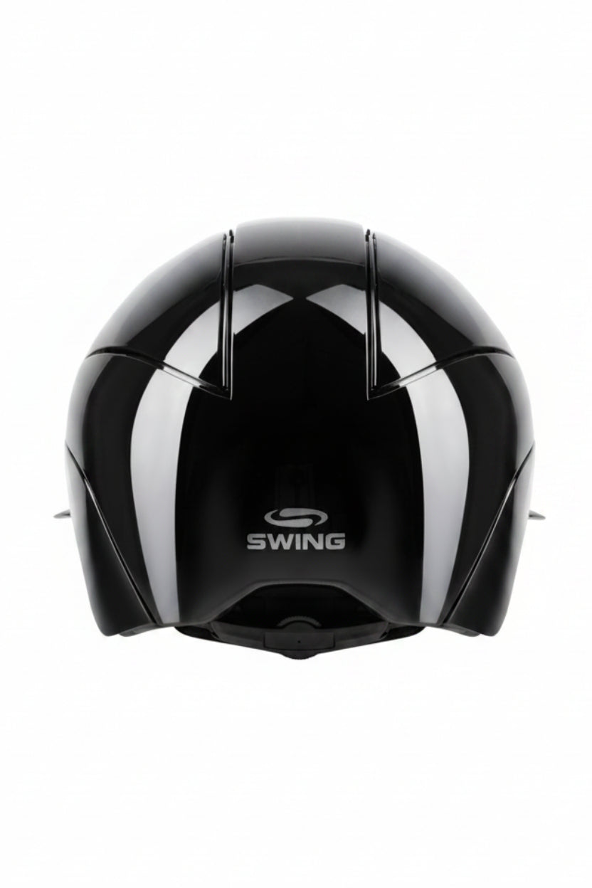 Swing Reithelm H24 Lady Schwarz Glanz