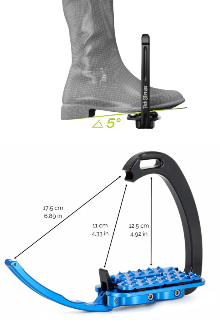 Tech Stirrups »Steigbügel Venice Plus EVO Brown/Brown
