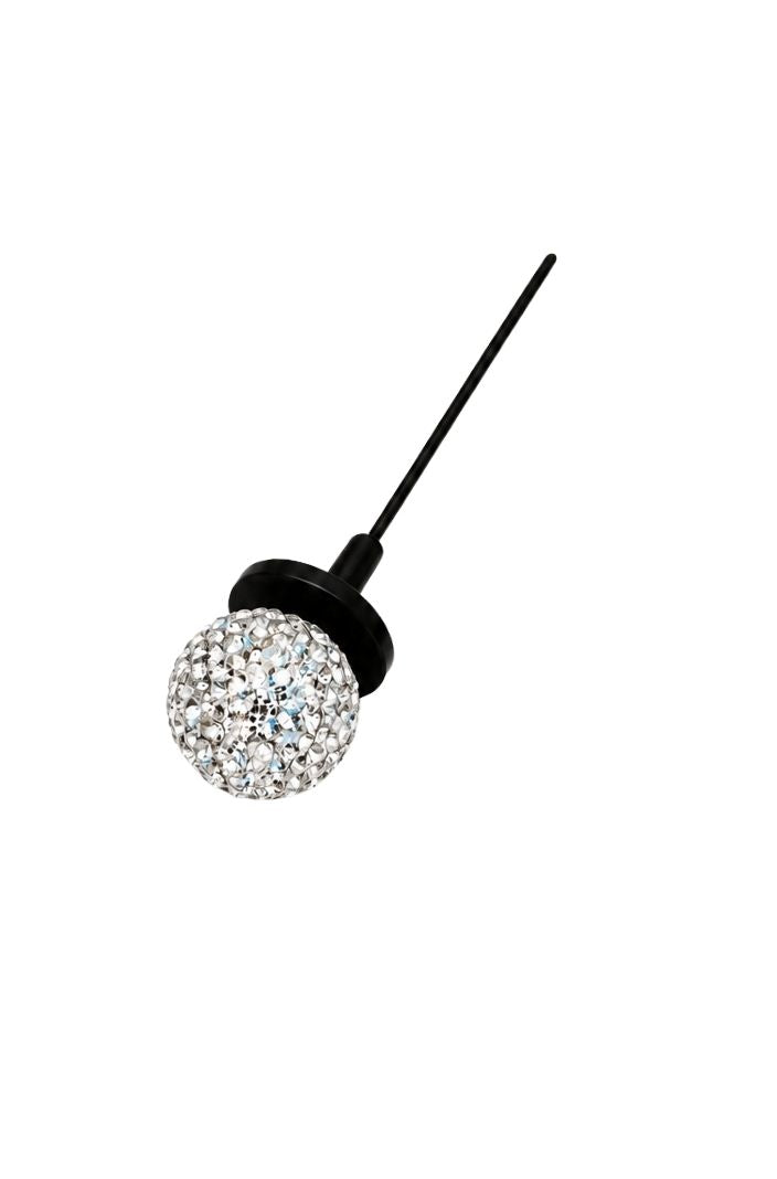 the-showpin-maehnenschmuck-glitzerkugel-klein-good-luck-silver