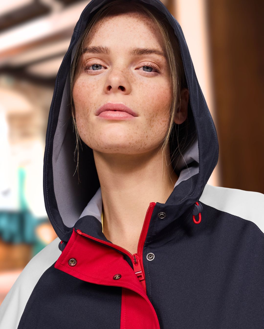 TOMMY HILFIGER »Regenponcho Belfast Desert Sky