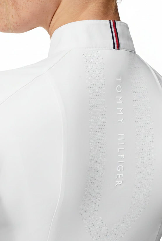Tommy Hilfiger Equestrian Show Shirt Avon White
