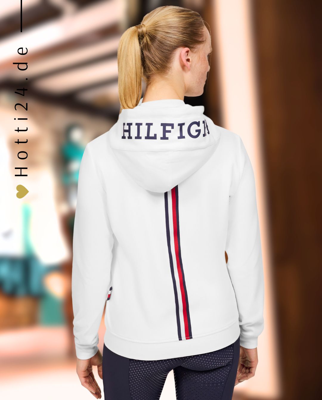 TOMMY HILFIGER »Trainingsjacke Kingston Ecru
