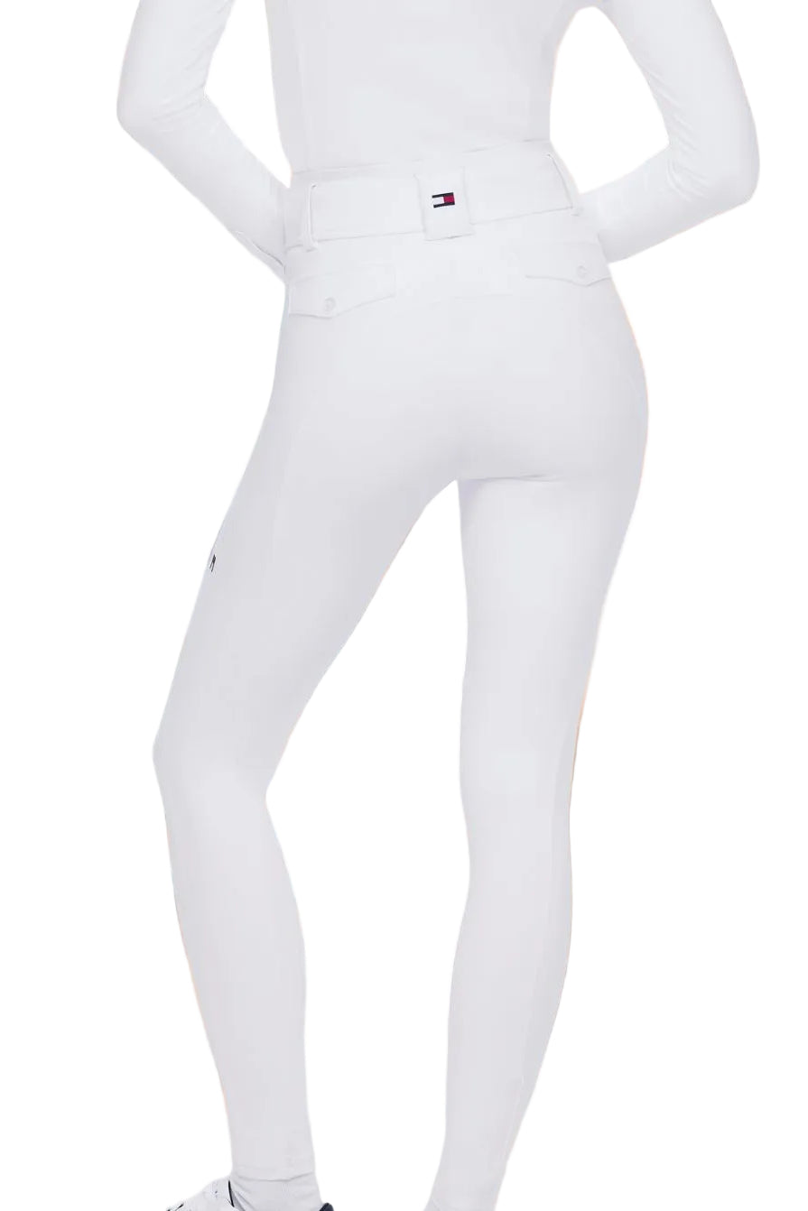 Tommy Hilfiger Equestrian Reithose Hybrid Highland KnieGrip White