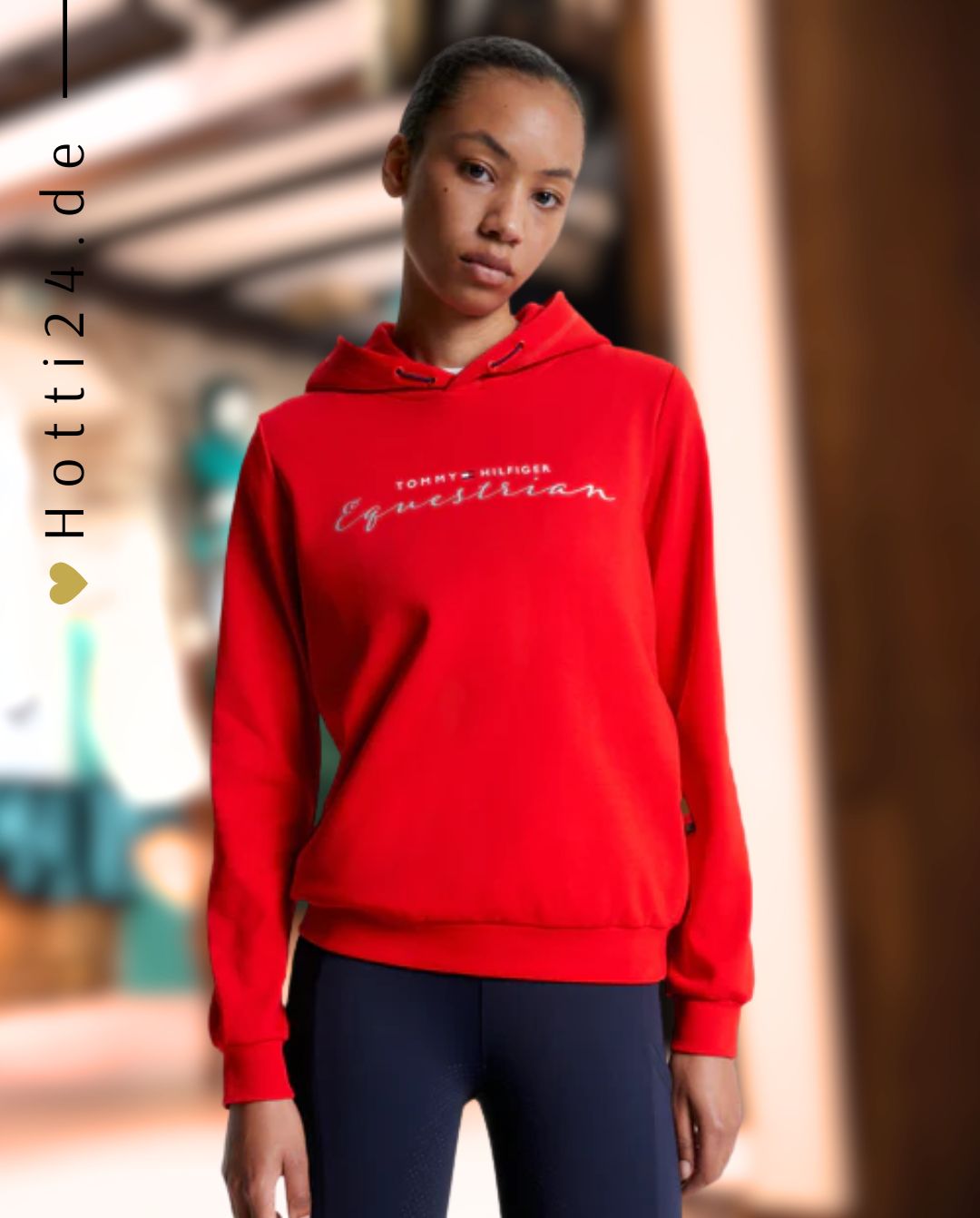 TOMMY HILFIGER »Hoodie Greenwich Fierce Red