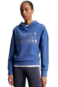 Tommy Hilfiger Equestrian Hoodie Paris Indigo Blue
