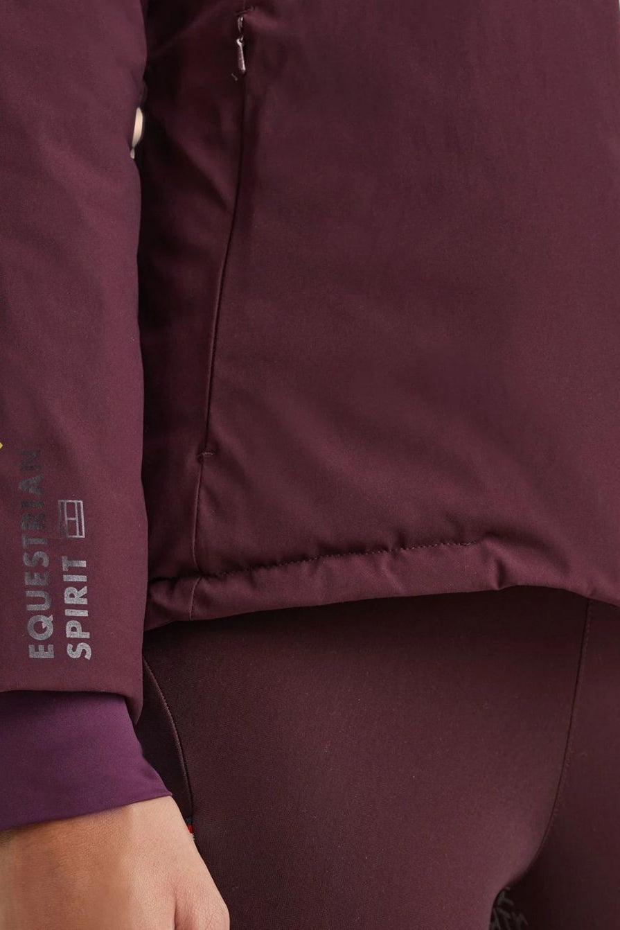 Tommy Hilfiger Equestrian Performance Jacket Deep Burgundy