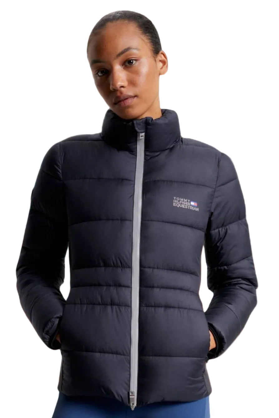 Tommy Hilfiger Equestrian Quilted Jacket Desert Sky