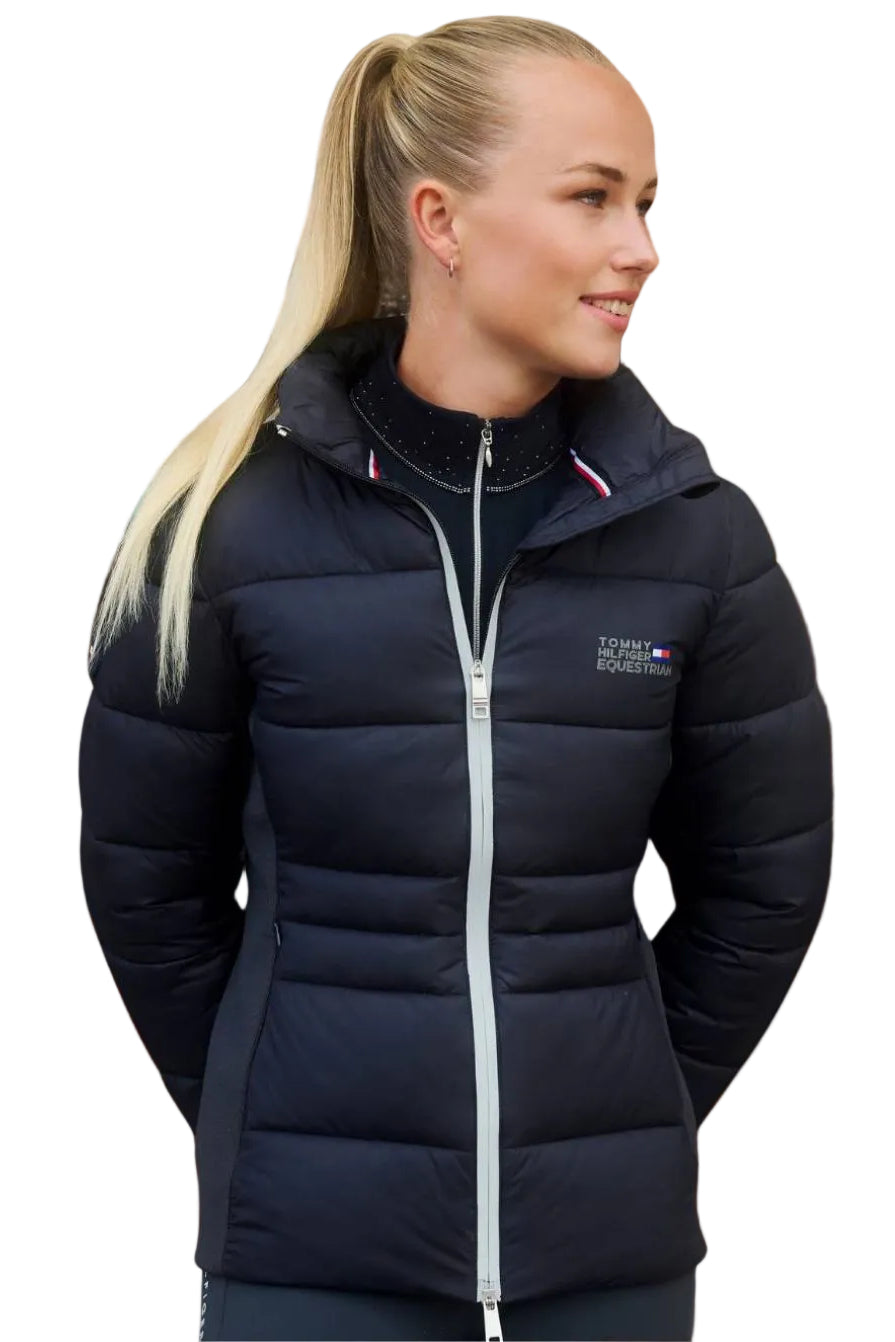 Tommy Hilfiger Equestrian Quilted Jacket Desert Sky