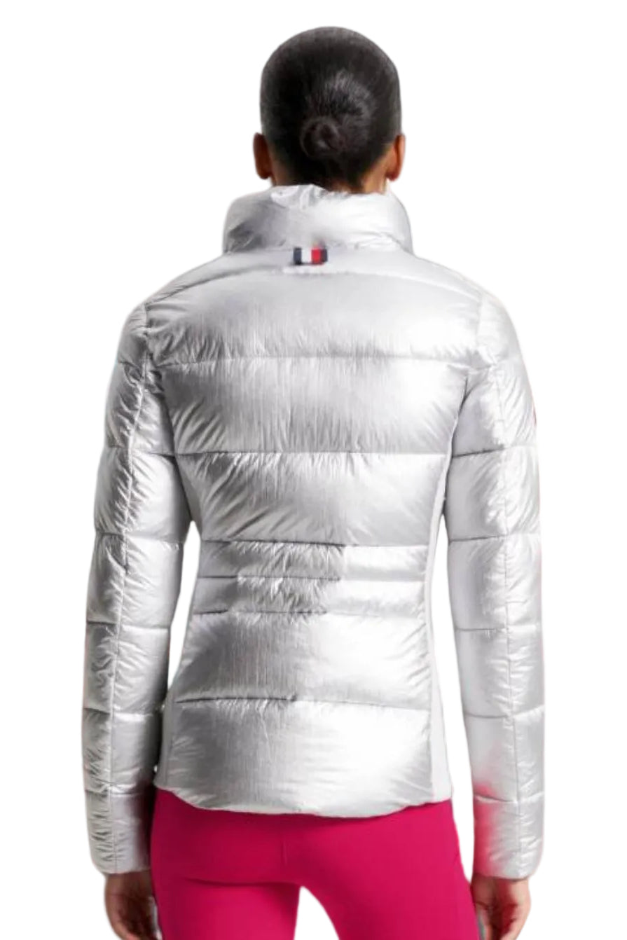 Tommy Hilfiger Equestrian Quilted Jacket Silver