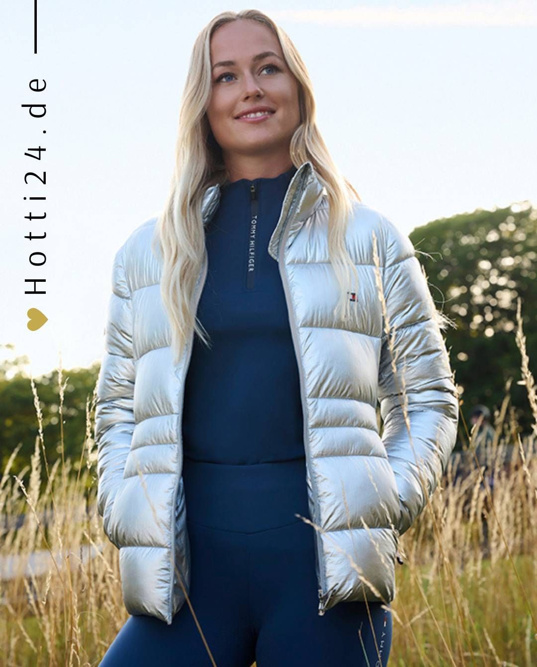 TOMMY HILFIGER »Jacke Puffer Silver