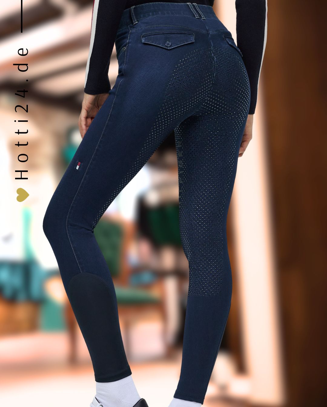 Tommy Hilfiger Equestrian »Jeans Reithose Hope FullGrip Demin