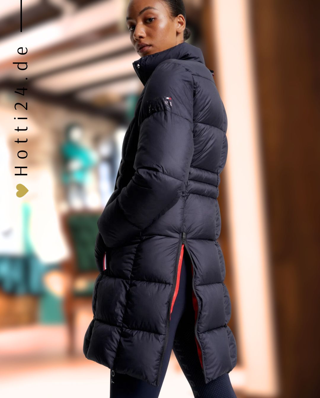 Gebraucht Kaufen Horze Reitmantel Parka Tommy Hilfiger Dünne